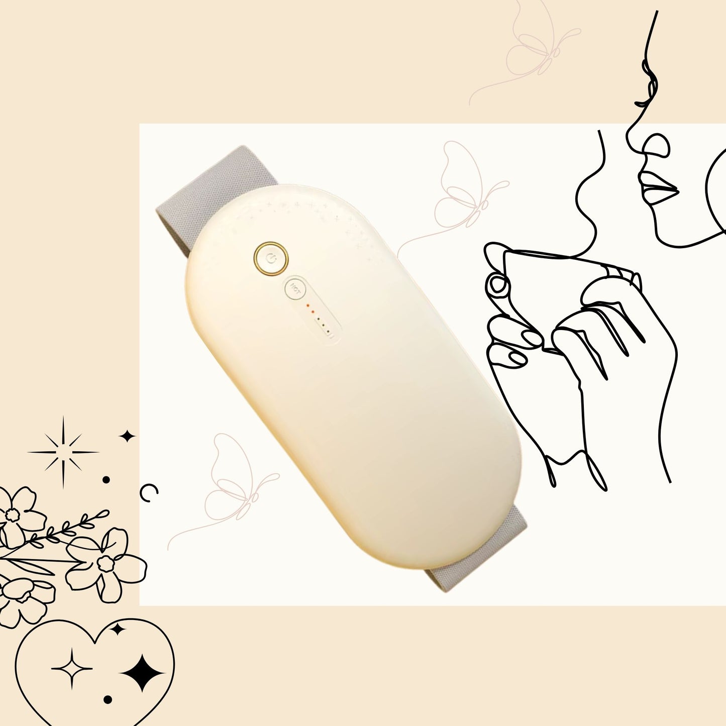 Ceinture BELES PARIS™ – Solution de confort menstruel